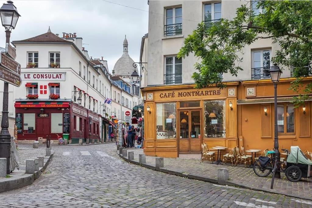 Relax In A Stylish Flat In Montmartre Apartment Paris Luaran gambar